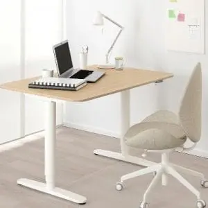 IKEA BEKANT - Höhenverstellbarer Schreibtisch