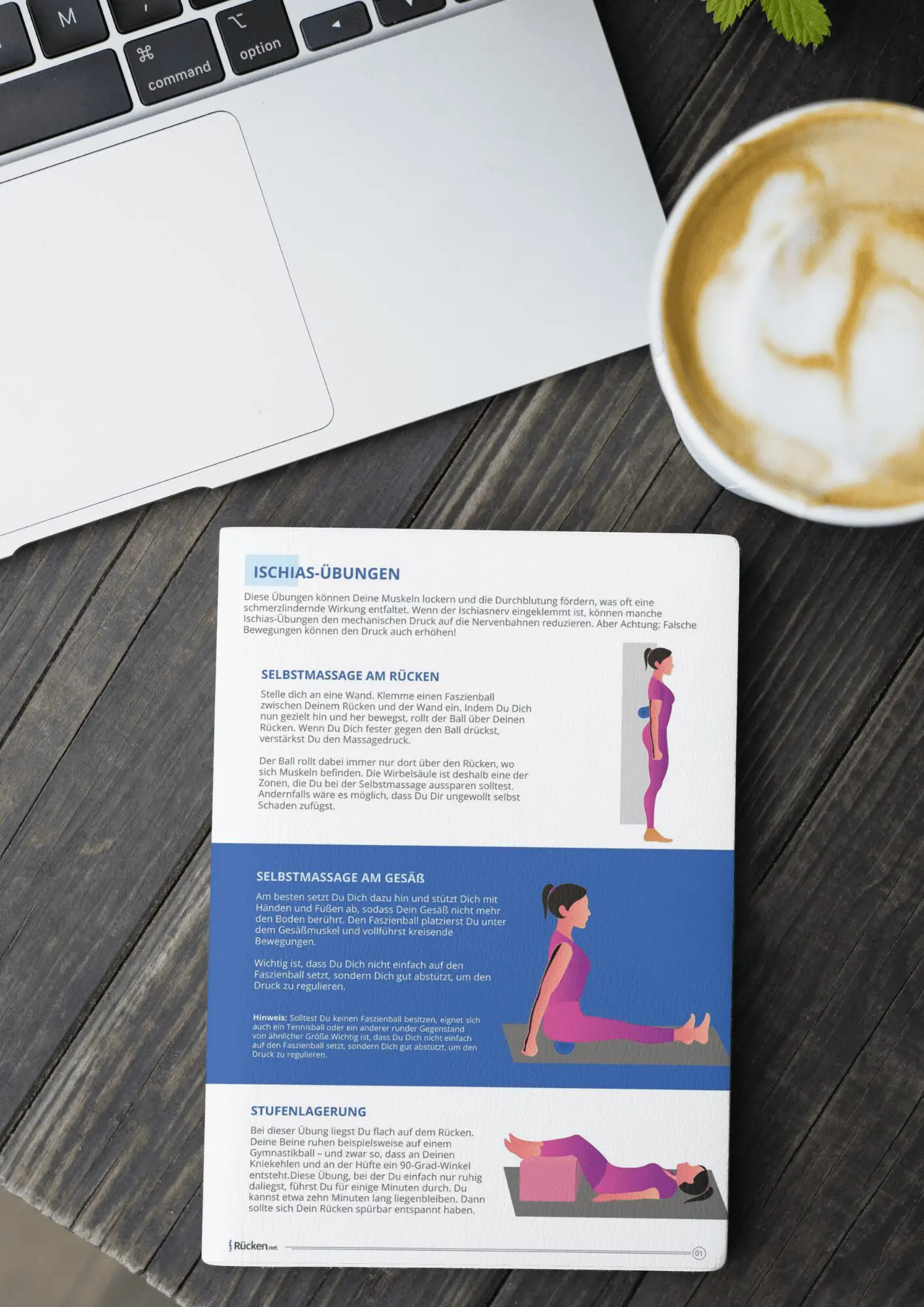 Ischias-Übungen-PDF Beispielbild