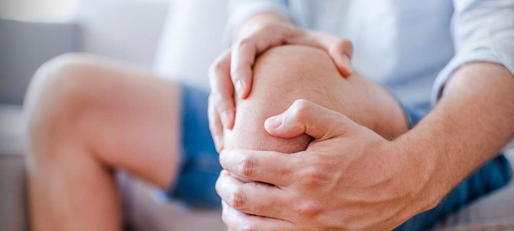 Knie und Rückenschmerzen